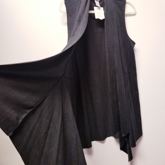 Faux Suede soft black 1XL - Picture 5 of 6